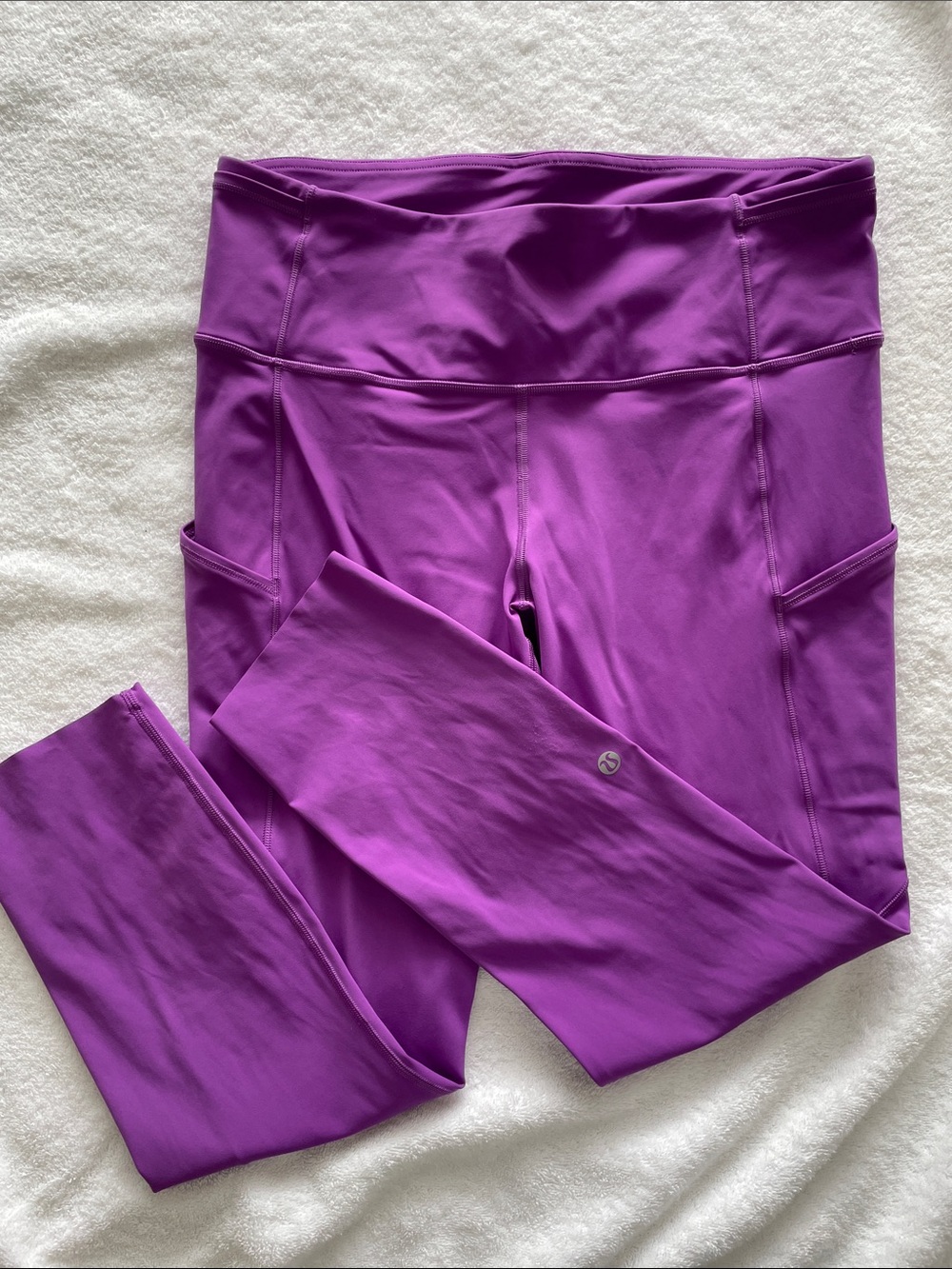 lululemon athletica Kids Violet High-Rise Leggings with Side Pockets